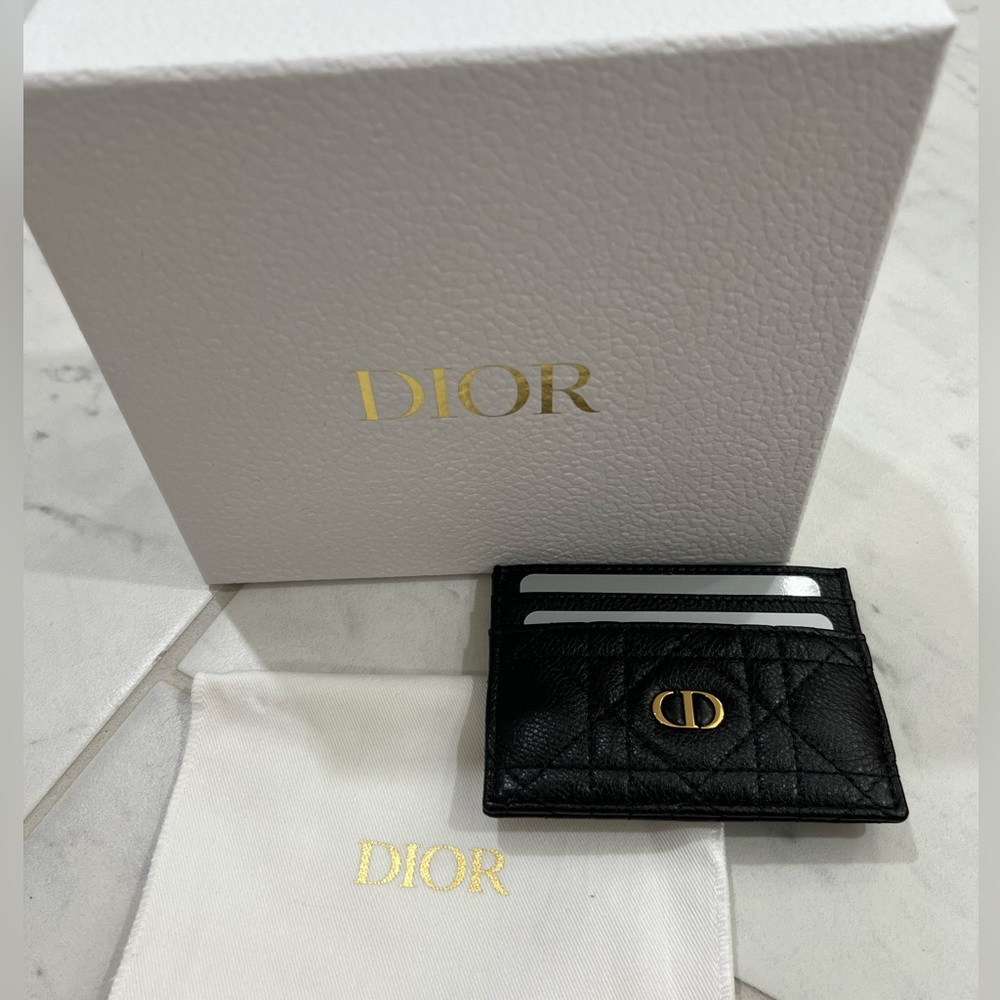 Dior Caro credit card holder